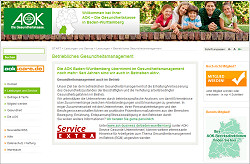 Folgen Sie dem Link: AOK Baden-Wrttemberg - betriebliches Gesundheitsmanagement
