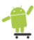 Das grne Mnnchen ist der Android-Roboter. Android ist ein Warenzeichen von Google Inc.
