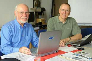 Klaus Krüger (li.) und Dieter Müller